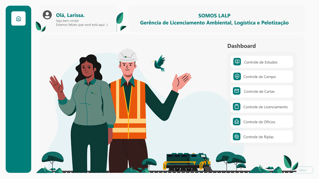 Screenshot 1 - Sistema de Gestão de Demandas