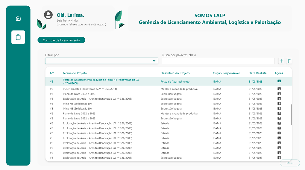 Screenshot 2 - Sistema de Gestão de Demandas