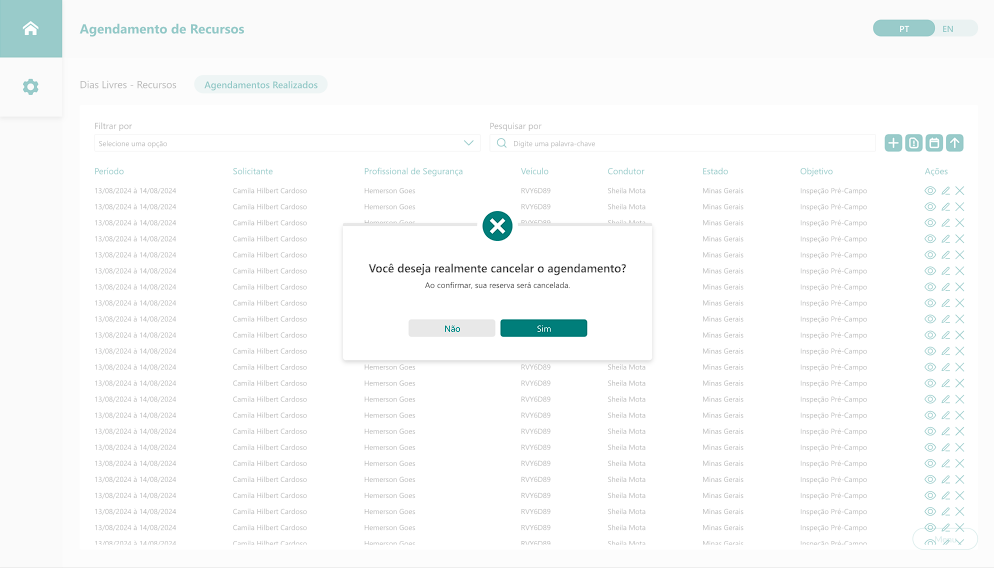 Screenshot 13 - Sistema de Gestão de Recursos