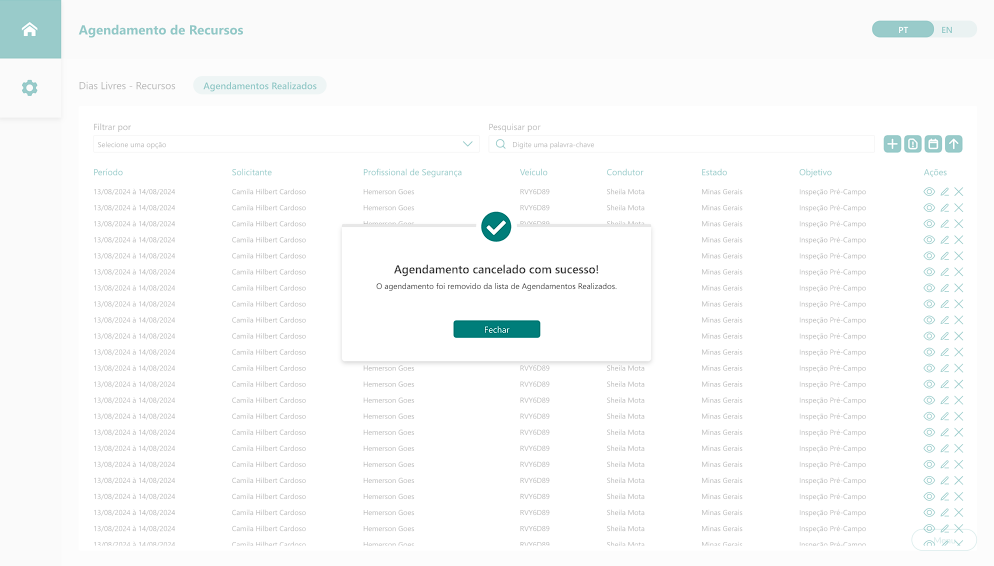 Screenshot 14 - Sistema de Gestão de Recursos